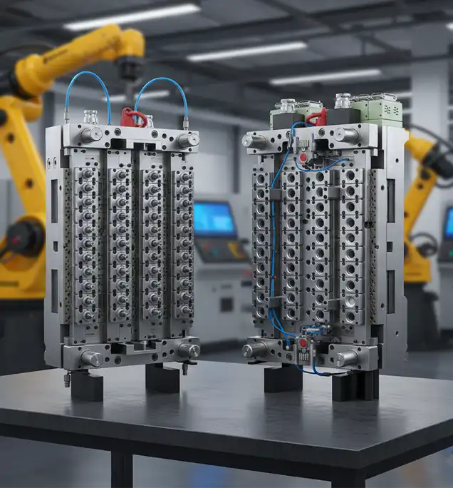 Preform Moulds With Hot Runner | Leo Precision