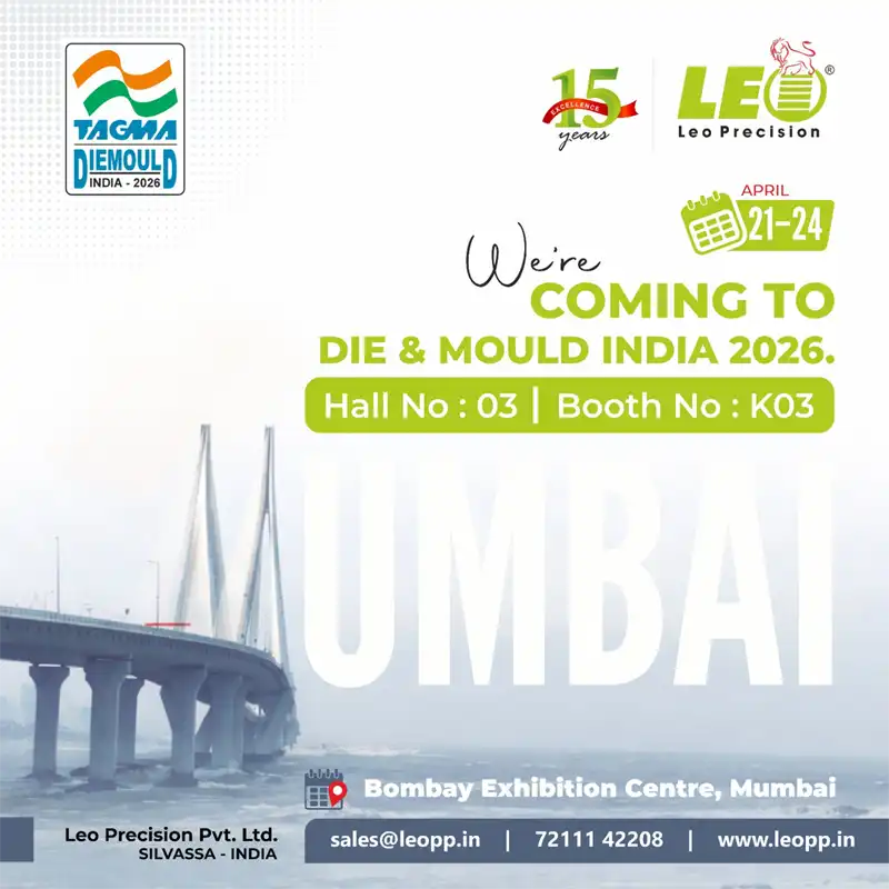 TAGMA DieMould 2026 - Mumbai | LEO Precision