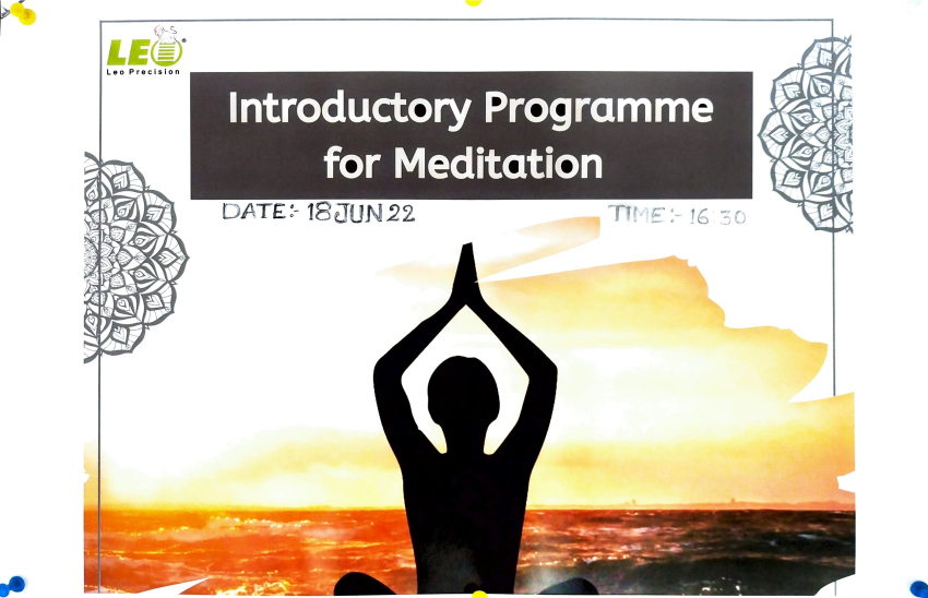 Meditation Session - LEO Precision India