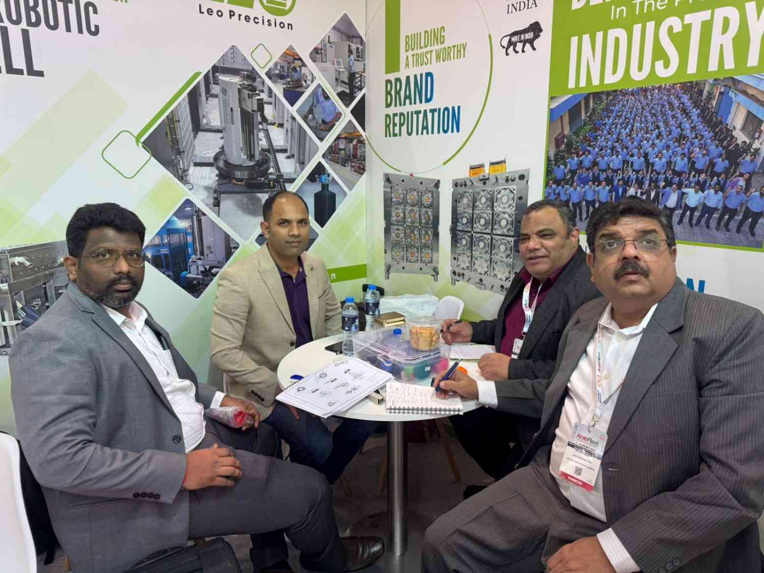 ArabPlast Exhibition - LEO Precision India