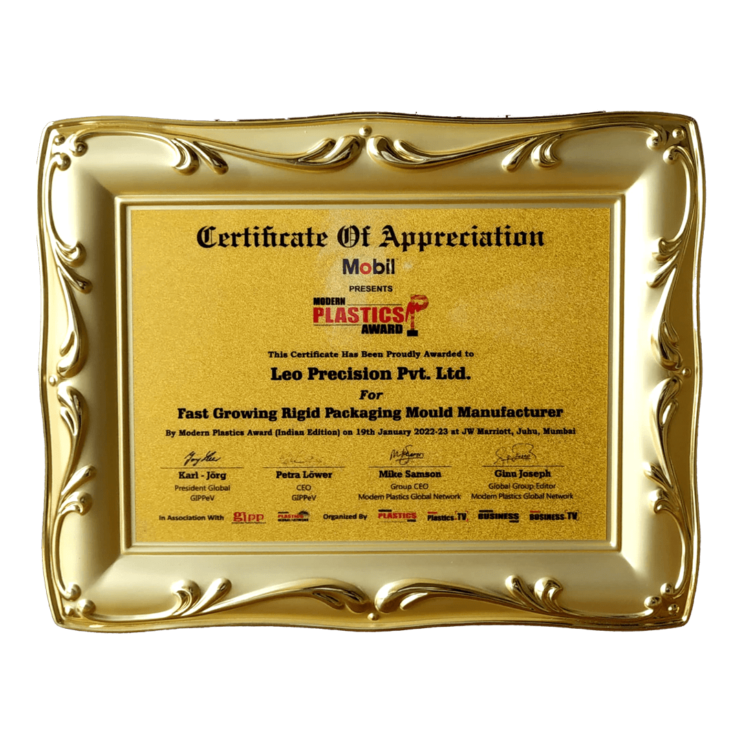 Modern Plastic Award - Leo Precision
